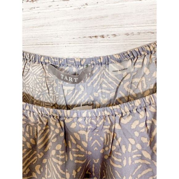 NEW Tart Calyse Stitch Fix Light Purple On or Off Shoulder Blouse Shirt Small - Picture 7 of 12